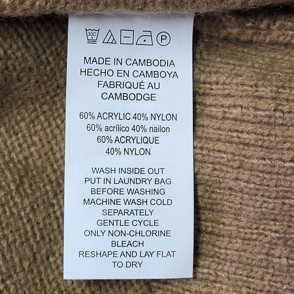 NWT MICHAEL KORS Womens Long Sleeve Open Cardigan Cape Pockets Winter Sweater XL - Picture 9 of 16